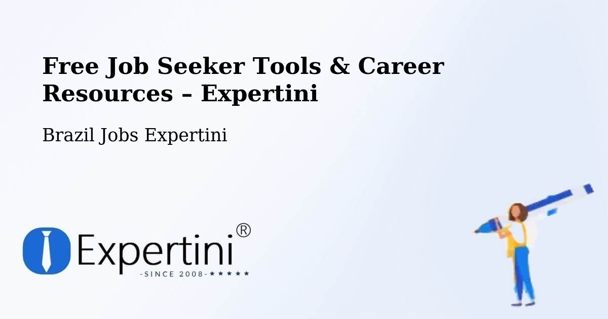 Free Job Seeker Tools & Career Resources – Santo Amaro - Santo Amaro, Brazil Jobs Expertini